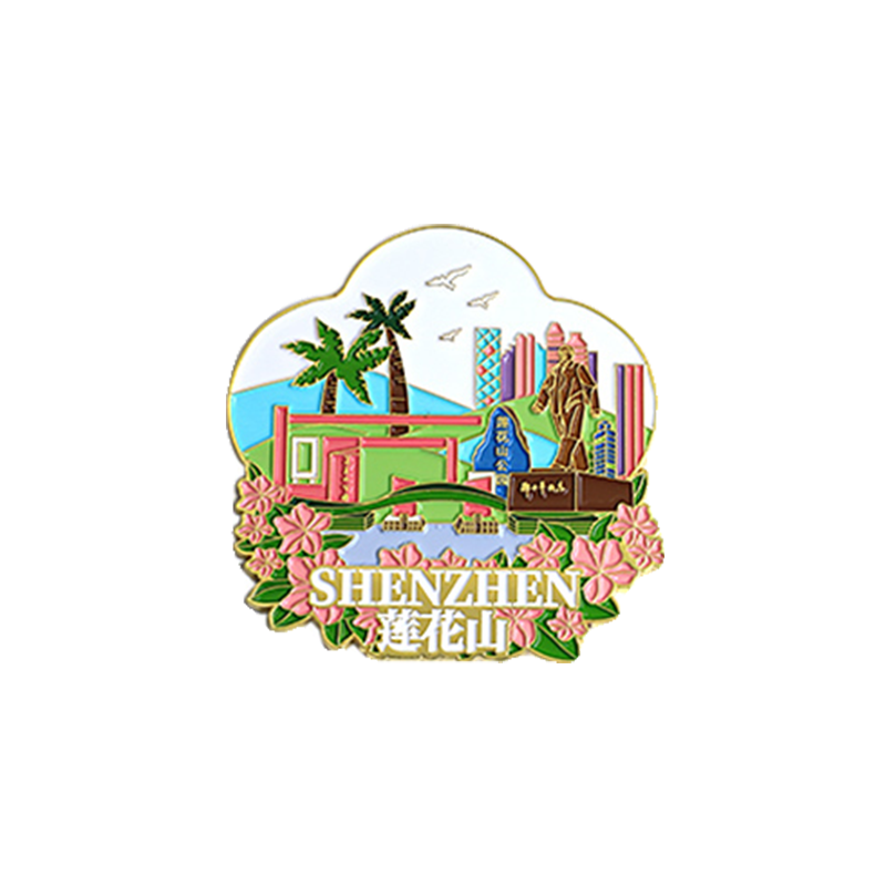 Shenzhen cultural and creative souvenir refrigerator sticker