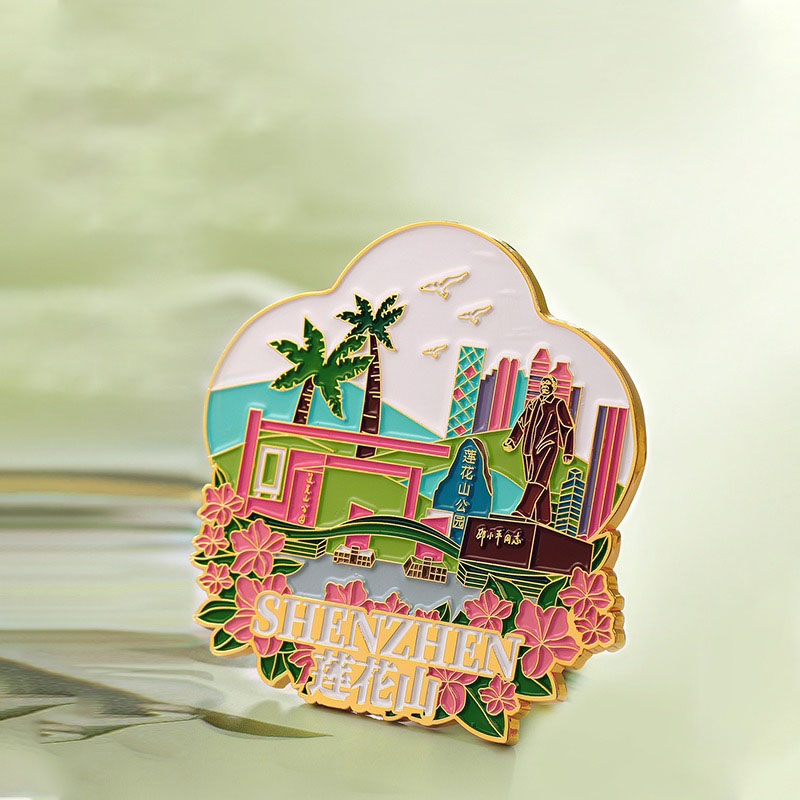 Shenzhen cultural and creative souvenir refrigerator sticker