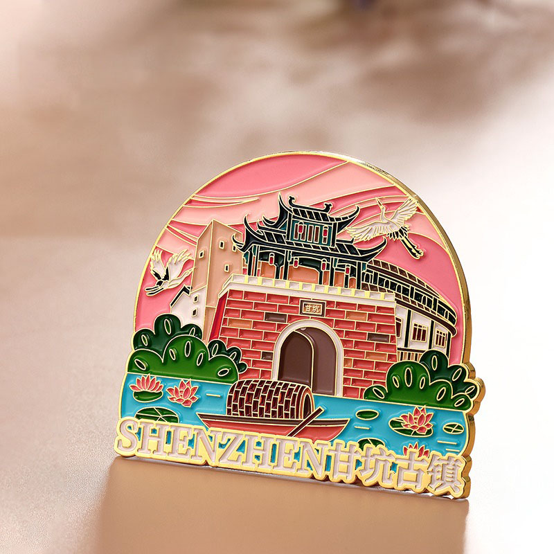 Shenzhen cultural and creative souvenir refrigerator sticker