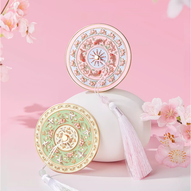 Imperial Palace Mirror with Birds and Blossoms