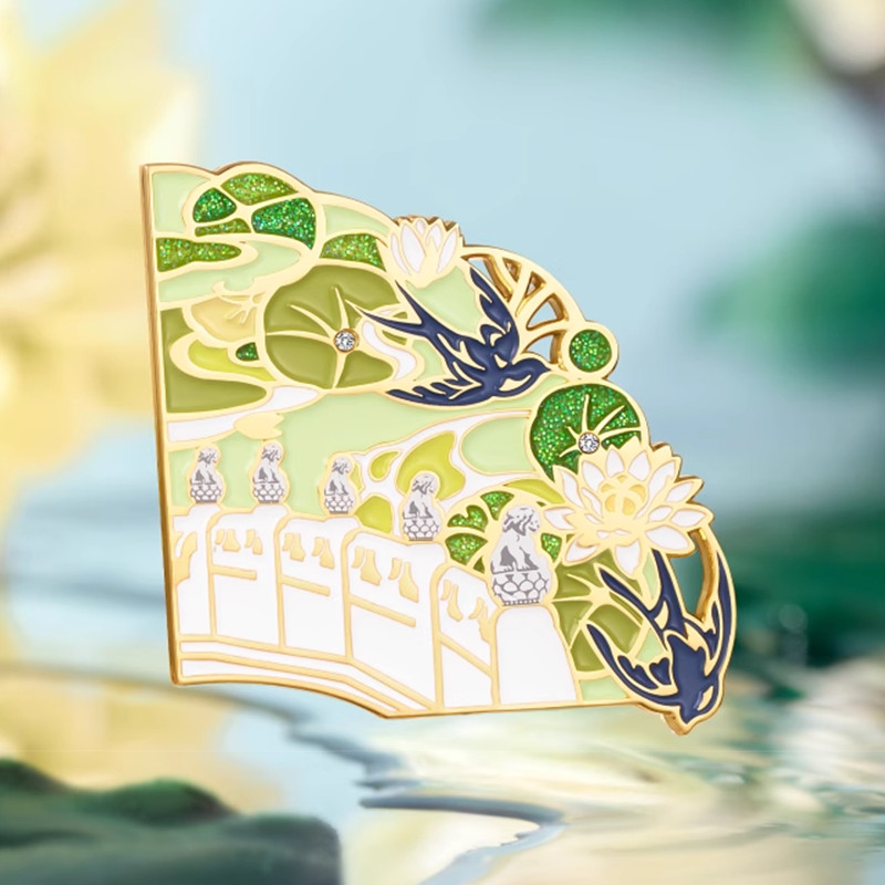 Forbidden City Four Seasons refrigerator sticker