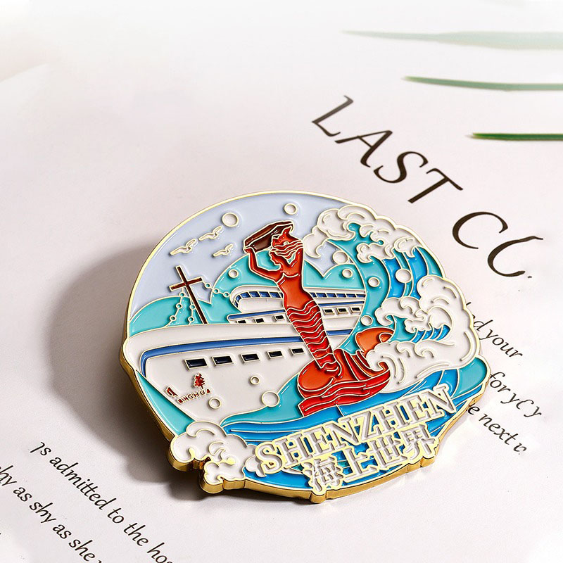 Shenzhen cultural and creative souvenir refrigerator sticker