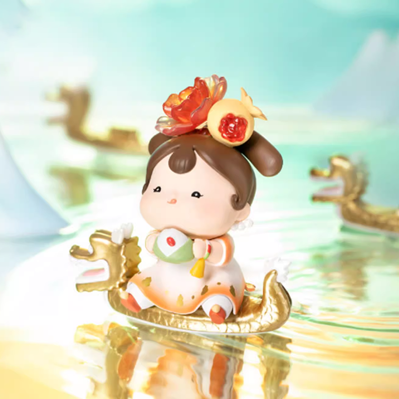 The blind box girl