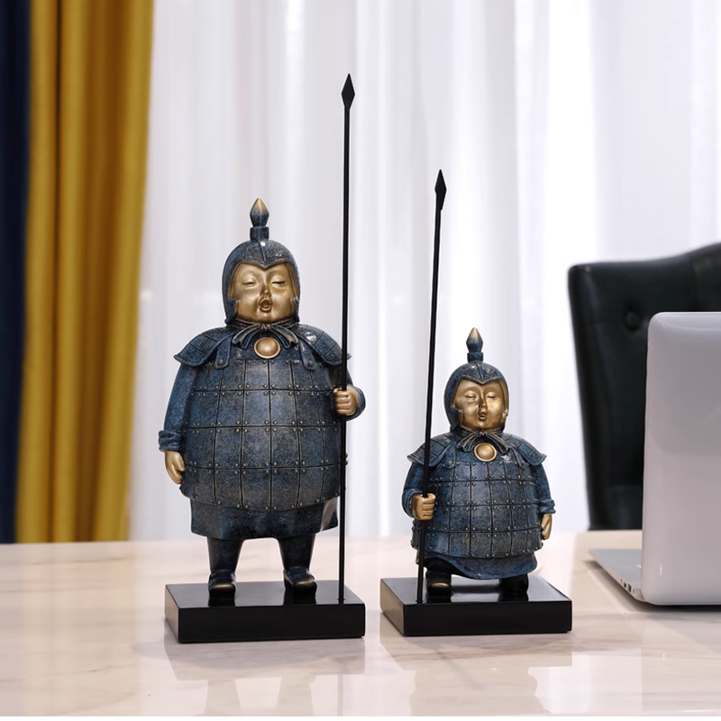 Terracotta Warrior Figurine Decor - Xi'an Cultural Creative