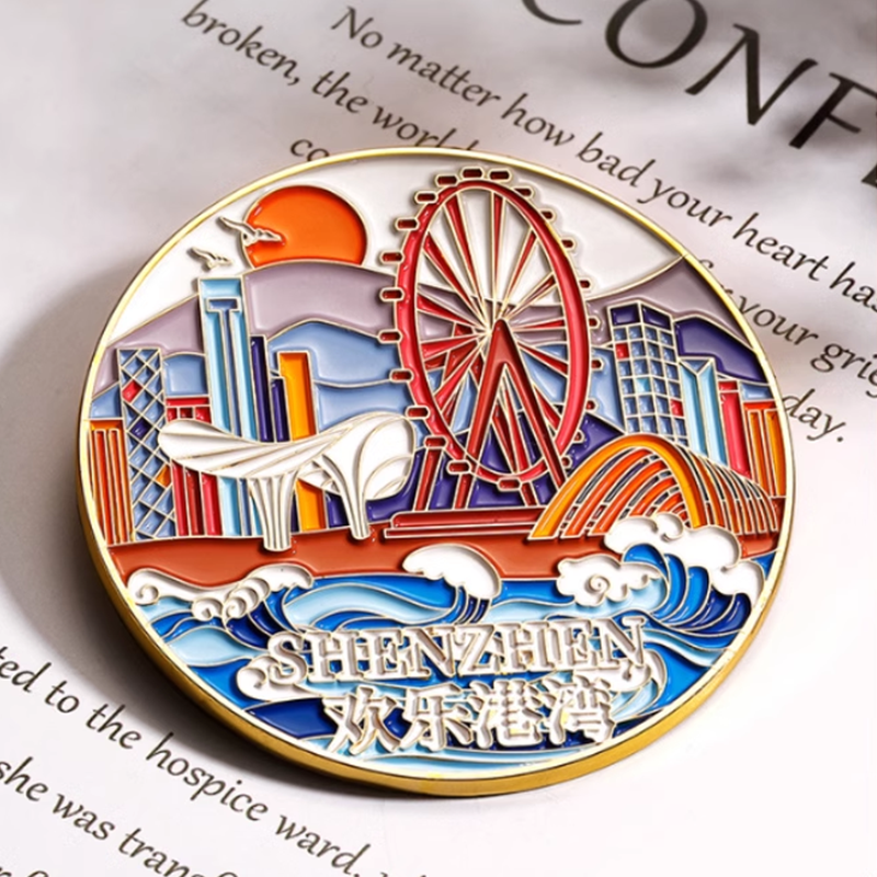 Shenzhen cultural and creative souvenir refrigerator sticker